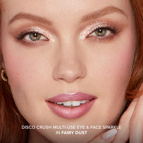 Too Faced Disco Crush provides a creamy, wet-look finish that blends easily