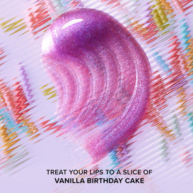 Too Faced Kissing Jelly Lip Oil packaging shown for travel use