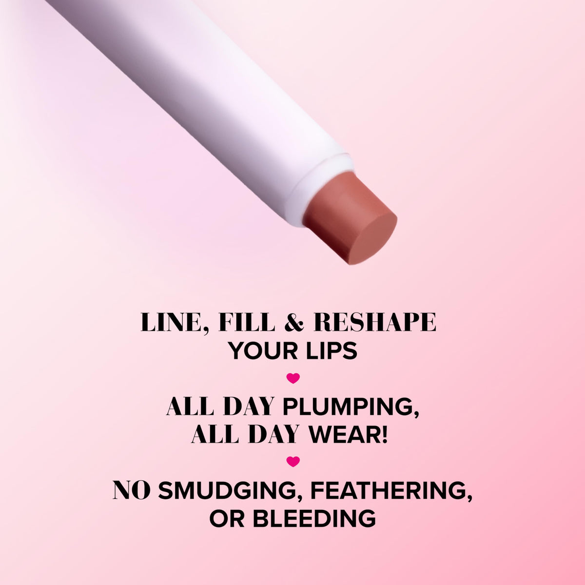 Too Faced Lip Injection Extreme lip line setup for line and fill