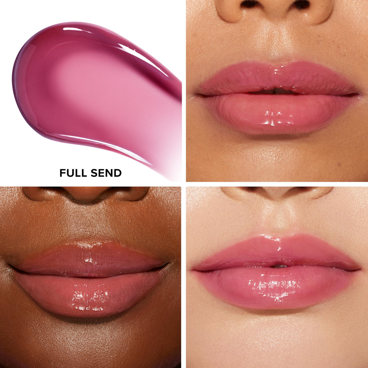 Too Faced Lip Injection Maximum Plump applicator ready for precise gloss application