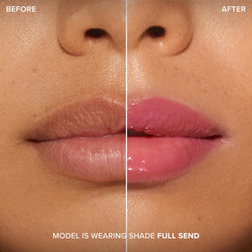 Too Faced Lip Injection Maximum Plump True Mauve swatch on skin