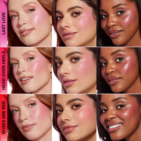 Too Faced Love Flush cruelty-free vegan symbol on packaging.