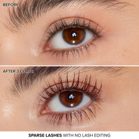 Too Faced Ribbon Wrap Mascara is cruelty-free for ethical beauty routines.