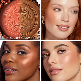 Too Faced Sun Bunny bronzer bronze shade for subtle warmth