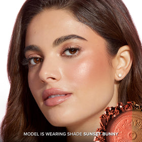 Too Faced Sun Bunny bronzer highlighter shade delivers luminous radiance