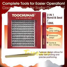 Reusable clusters maintain curl and shape with proper care.