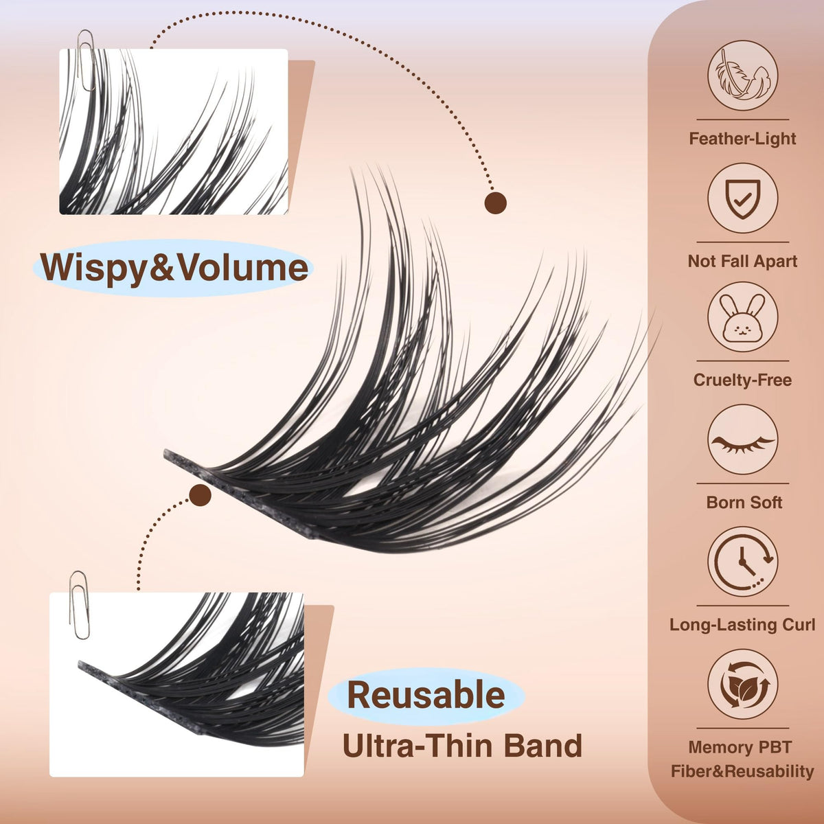 TOOCHUNAG lash extension tweezers aid precise, beginner-friendly application.