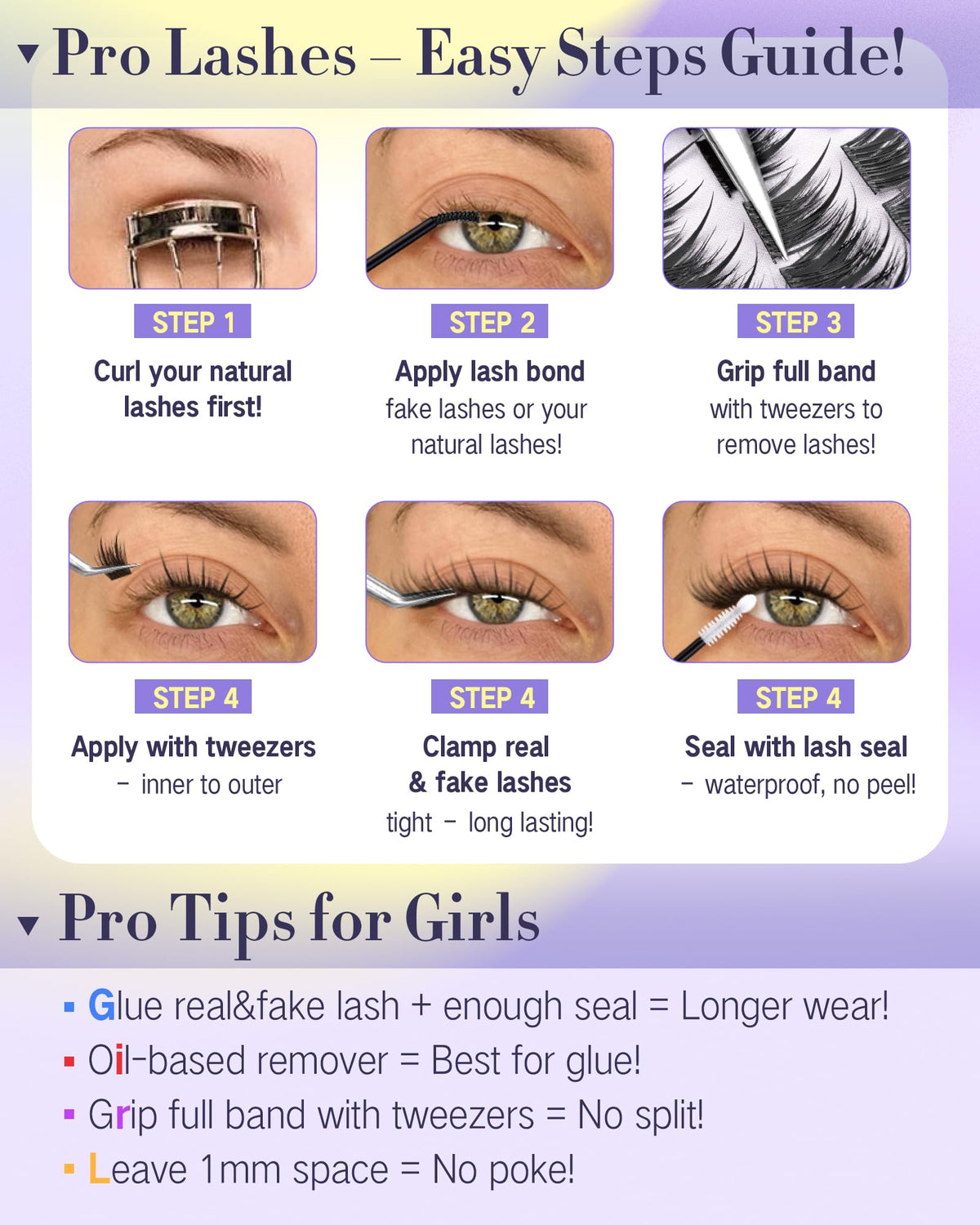 TOOCHUNAG Manga eye look ideas kit for quick, camera-ready styling.
