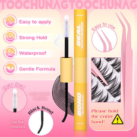 TOOCHUNAG Manga lashes on eye show cosplay-ready drama.