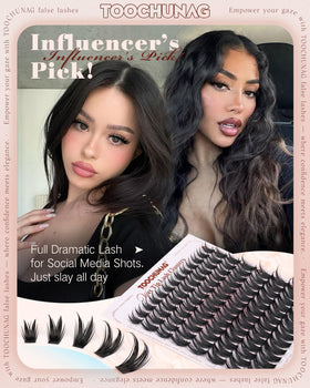 TOOCHUNAG White lash bond and seal provide a clean, smudge-free finish.