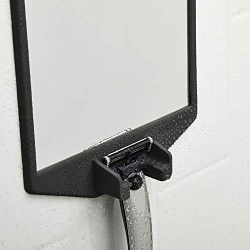 Dimensions 7 by 5.5 inches suit compact showers.