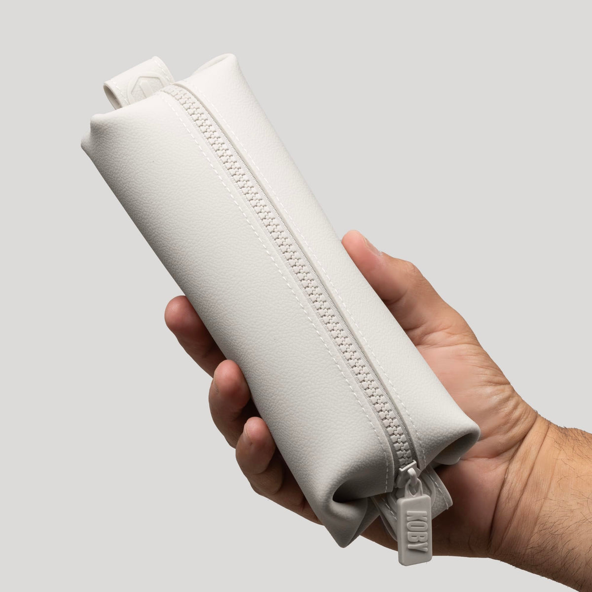 TOOLETRIES Koby Mini Dopp Kit in-use during travel and gym sessions