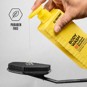 TOOLETRIES Silicone body scrubber demonstrates preferred exfoliation compatibility.