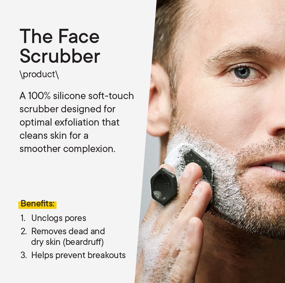 TOOLETRIES silicone grip technology securely attaches to surfaces without suction cups.