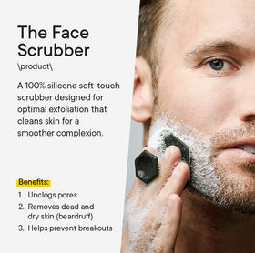 TOOLETRIES silicone grip technology securely attaches to surfaces without suction cups.