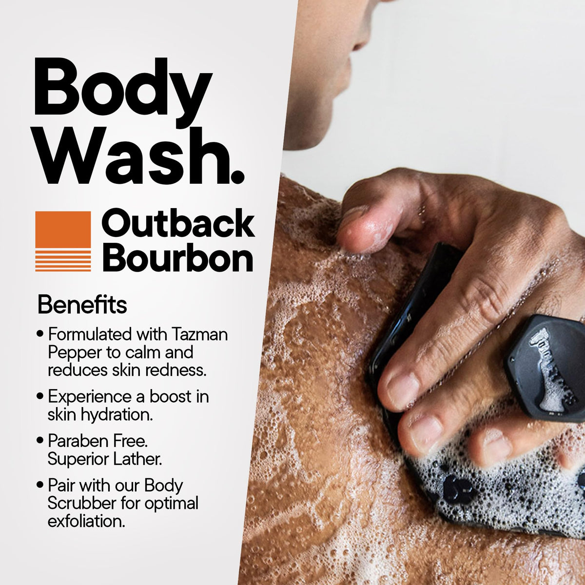 TOOLETRIES Superior Lather foams to a rich, invigorating wash.