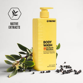 TOOLETRIES Tasman pepper extract adds a cooling touch during showers.