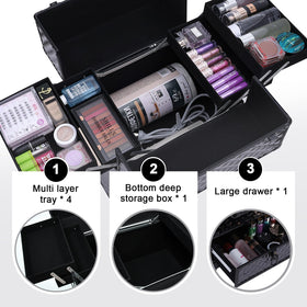 TOPACK rolling case with 360-degree wheels for smooth, flexible mobility.