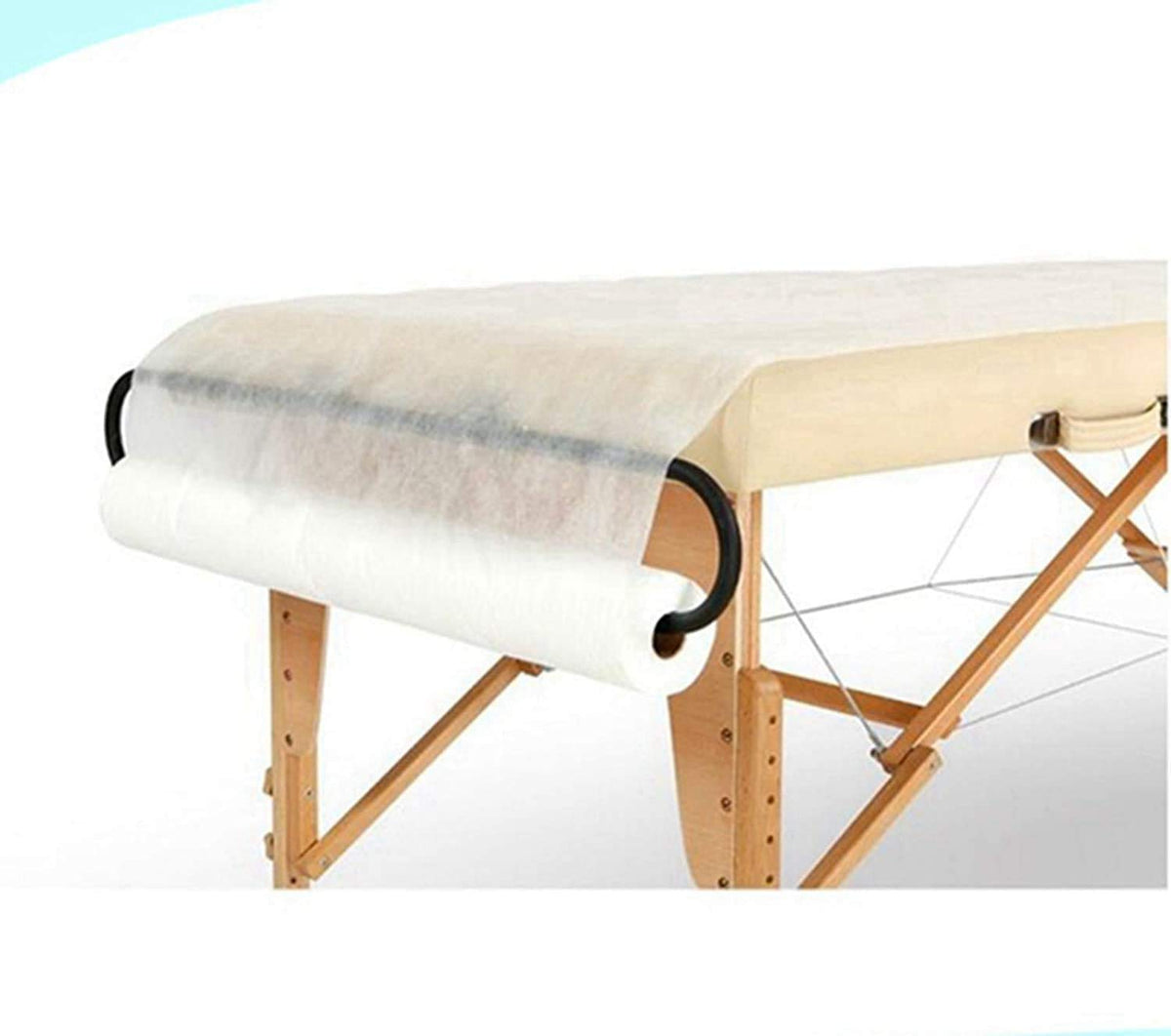Topbarber disposable nonwoven sheet roll for waxing and massages, clean skin-safe coverage