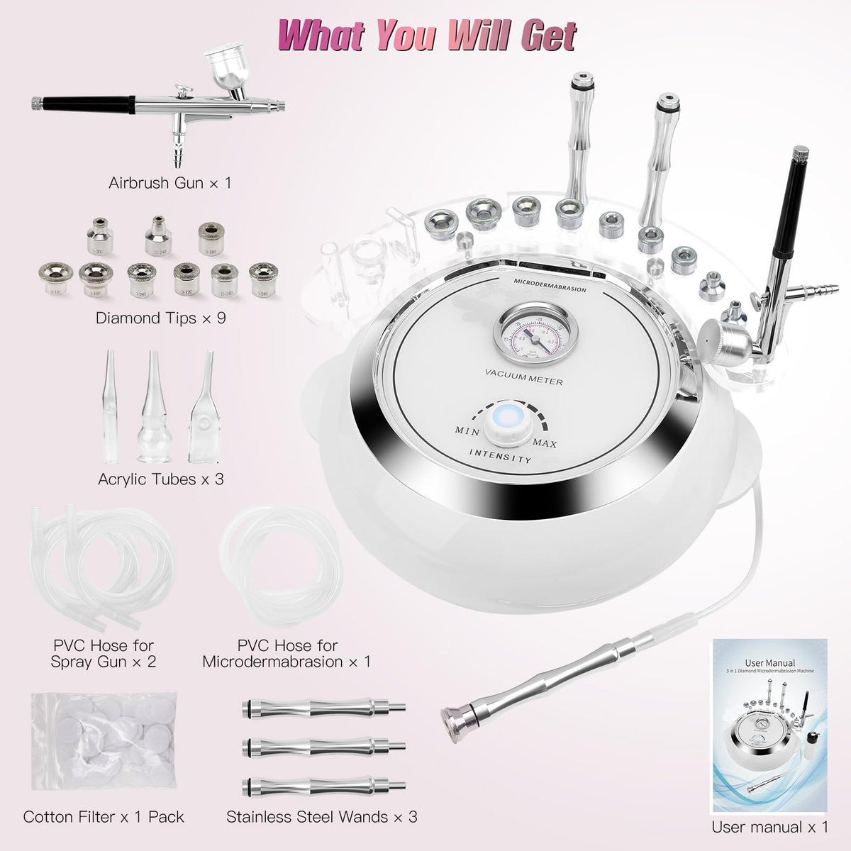 TopDirect control panel design with intuitive settings