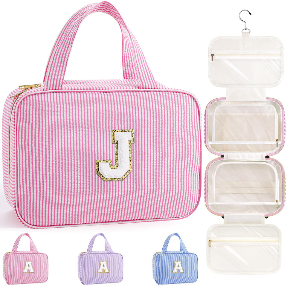 TOPEAST travel toiletry bag hanging keeps essentials within reach on trips.