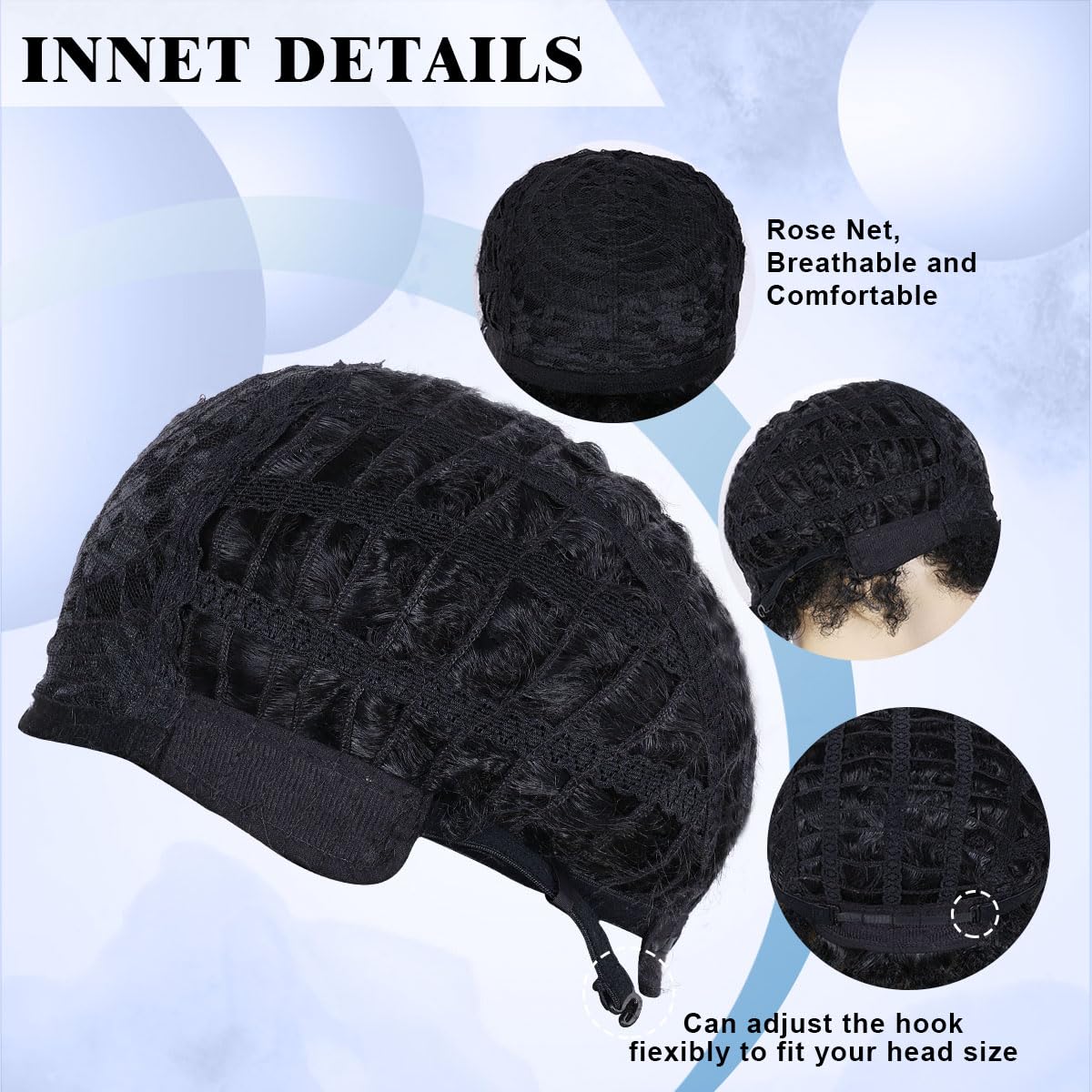 TOPHR Afro wig wedding or prom-ready appearance with durable synthetic fibers.