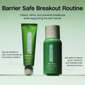 Vegan and cruelty-free labeling on Clearly Breakout Mask packaging.