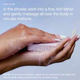 Topicals Slather Bar lavender scent offers calming, natural aroma during routine.
