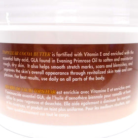 Topiclear Cocoa Butter Creme closeup-texture shows velvety skin after application