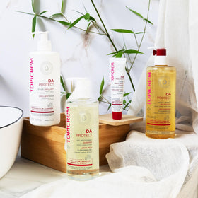 Topicrem Atopic Skin AD Emollient Balm family use, safe daily routine for whole household.
