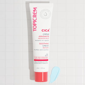 Topicrem Essentials CICA Repair Cream used on babies for gentle care.