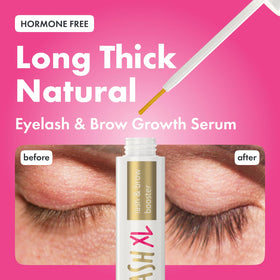 Toplash XL lashes close-up reveals thicker, fuller-looking lashes