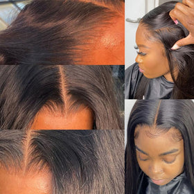 Versatile 6x6 lace closure by Topnormantic for natural looks and easy styling.