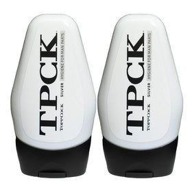 TOPPCOCK Silver Ball Deodorant Gel 2-pack front view highlighting compact packaging for daily use
