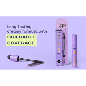TOPPIK Fill Me In Hairline Filler blended area for seamless look