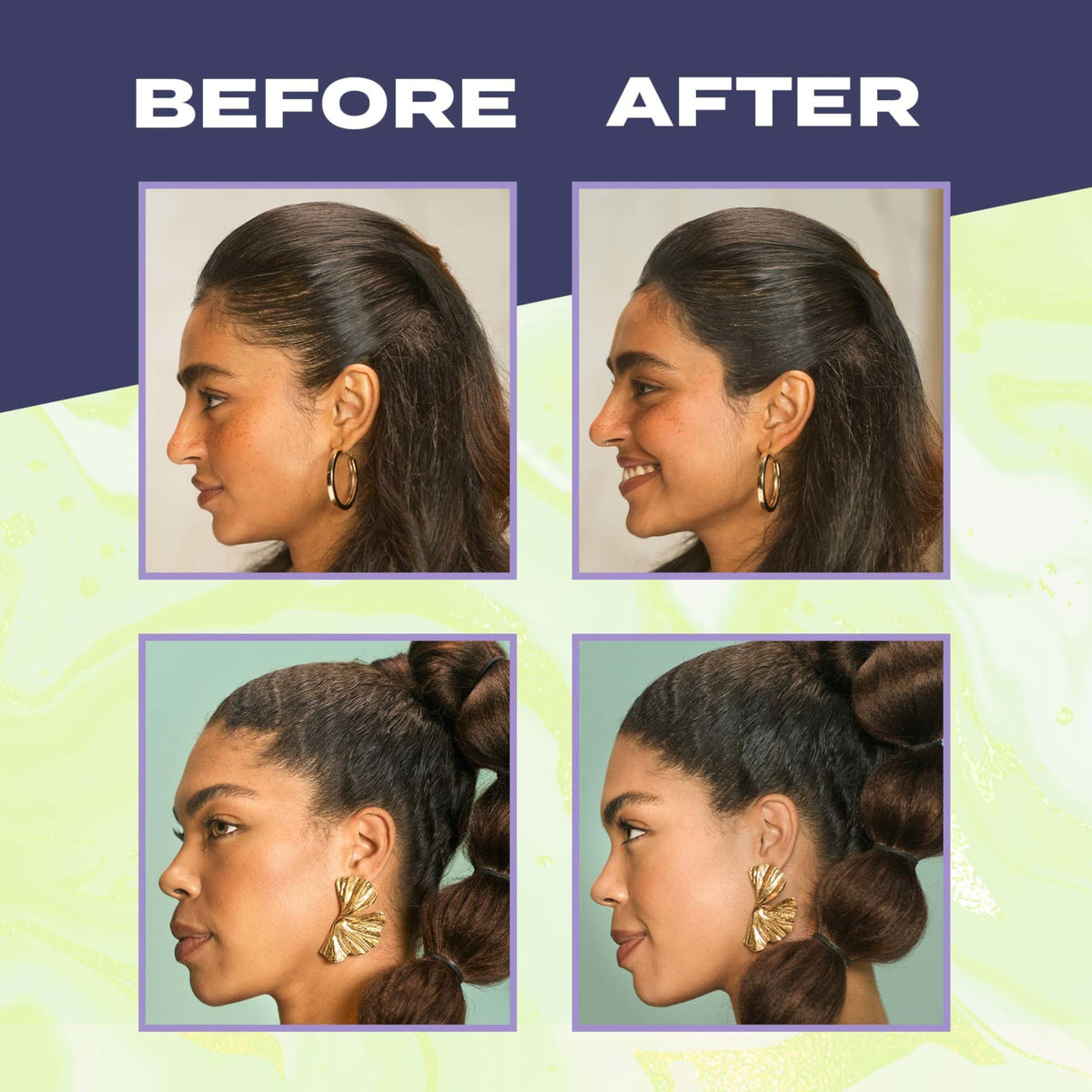 Toppik Fill Me In Hairline Filler spoolie-brush blends hairline strokes for a seamless finish.