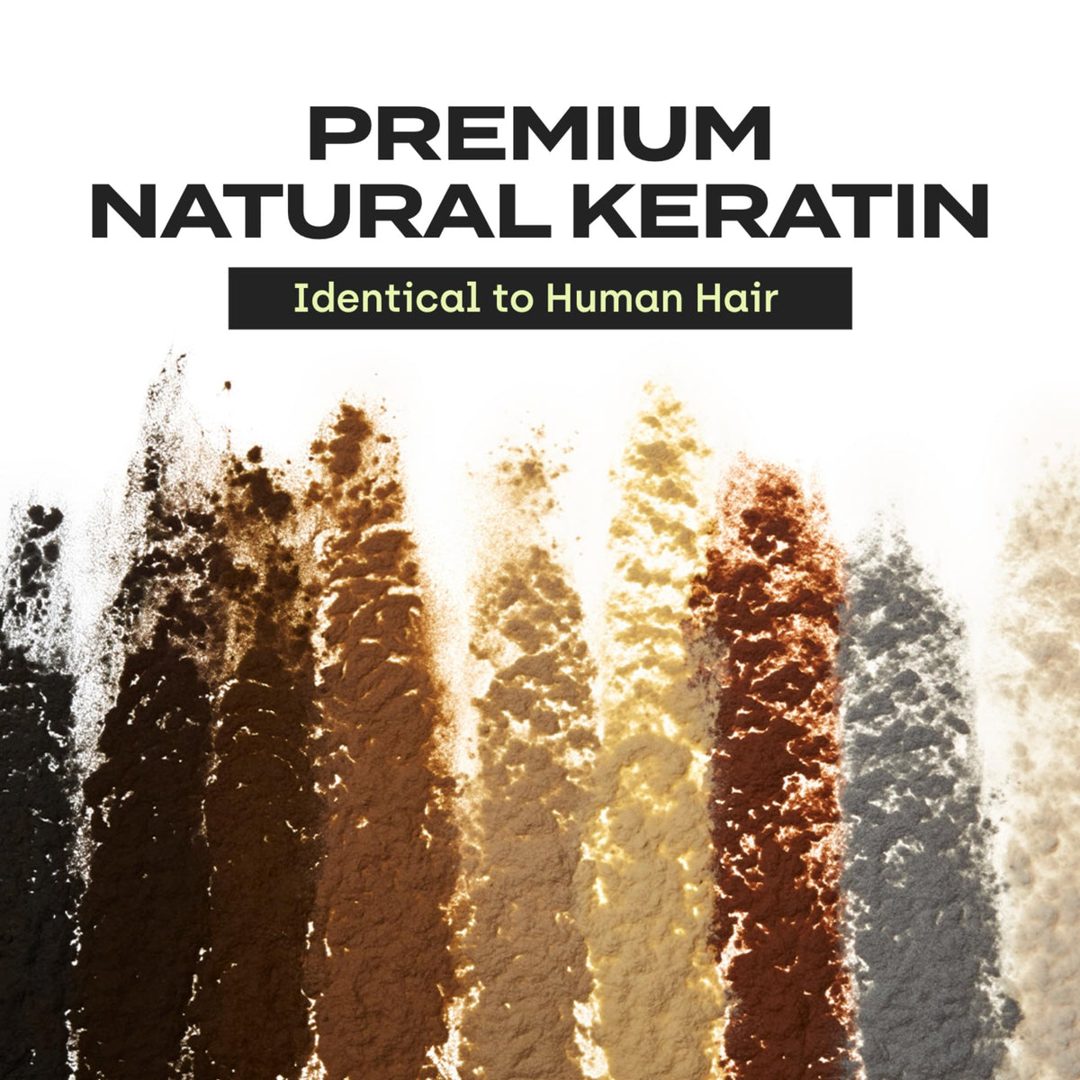 Fine hair appears thicker and fuller with natural shading.