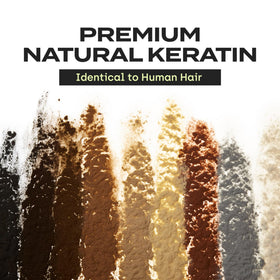 Fine hair appears thicker and fuller with natural shading.
