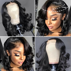 TopSilky HD lace closeup showing transparent lace for seamless blending.