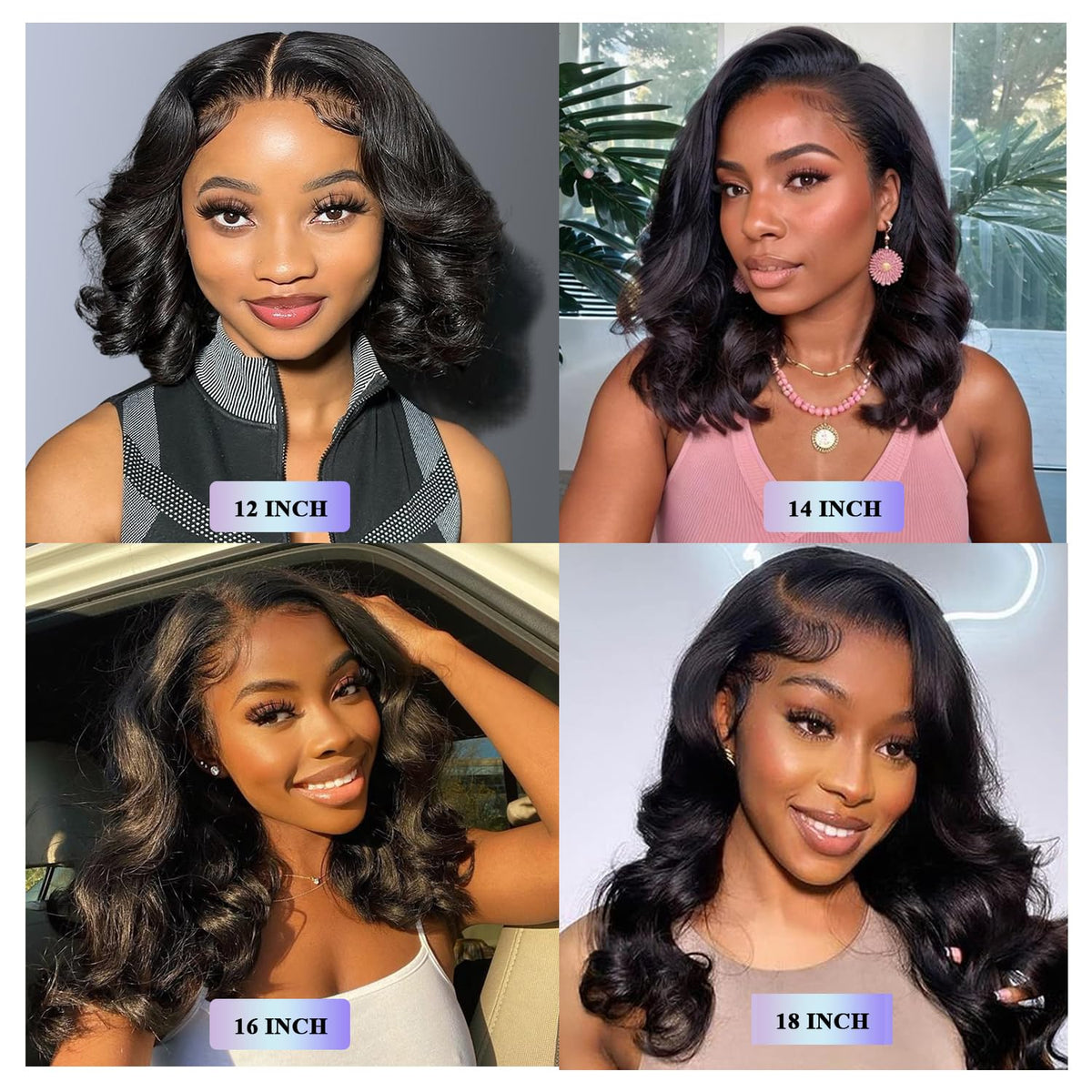 TopSilky body-wave texture adds soft movement for everyday style.