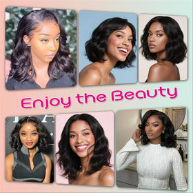 TopSilky middle-part or high-ponytail capability for versatile styling.