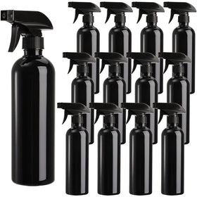 TOPZEA 12-pack 16oz empty spray bottles with versatile spray options for cleaners.