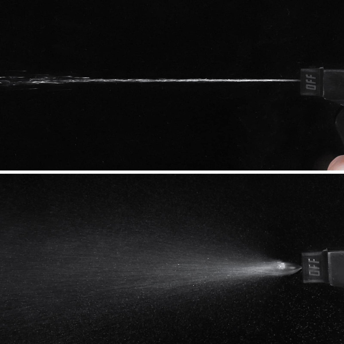 Opaque PET design blocks UV light to preserve essential liquids and hydrosols.