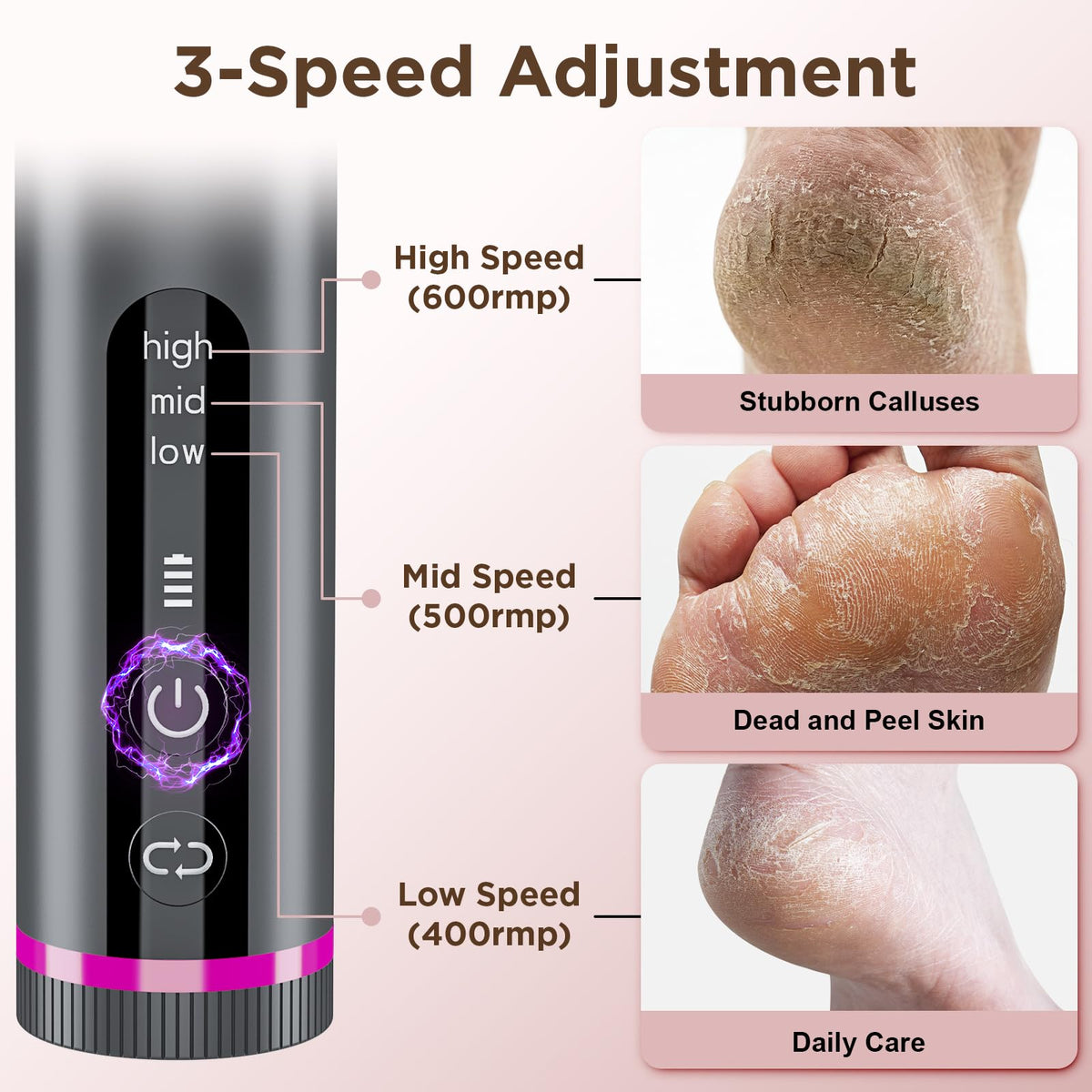 TOQUVORXII aluminum body grip for comfortable one-hand use.