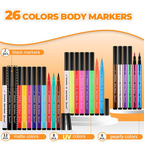 Torbers 138 tattoo stencils for precise temporary designs