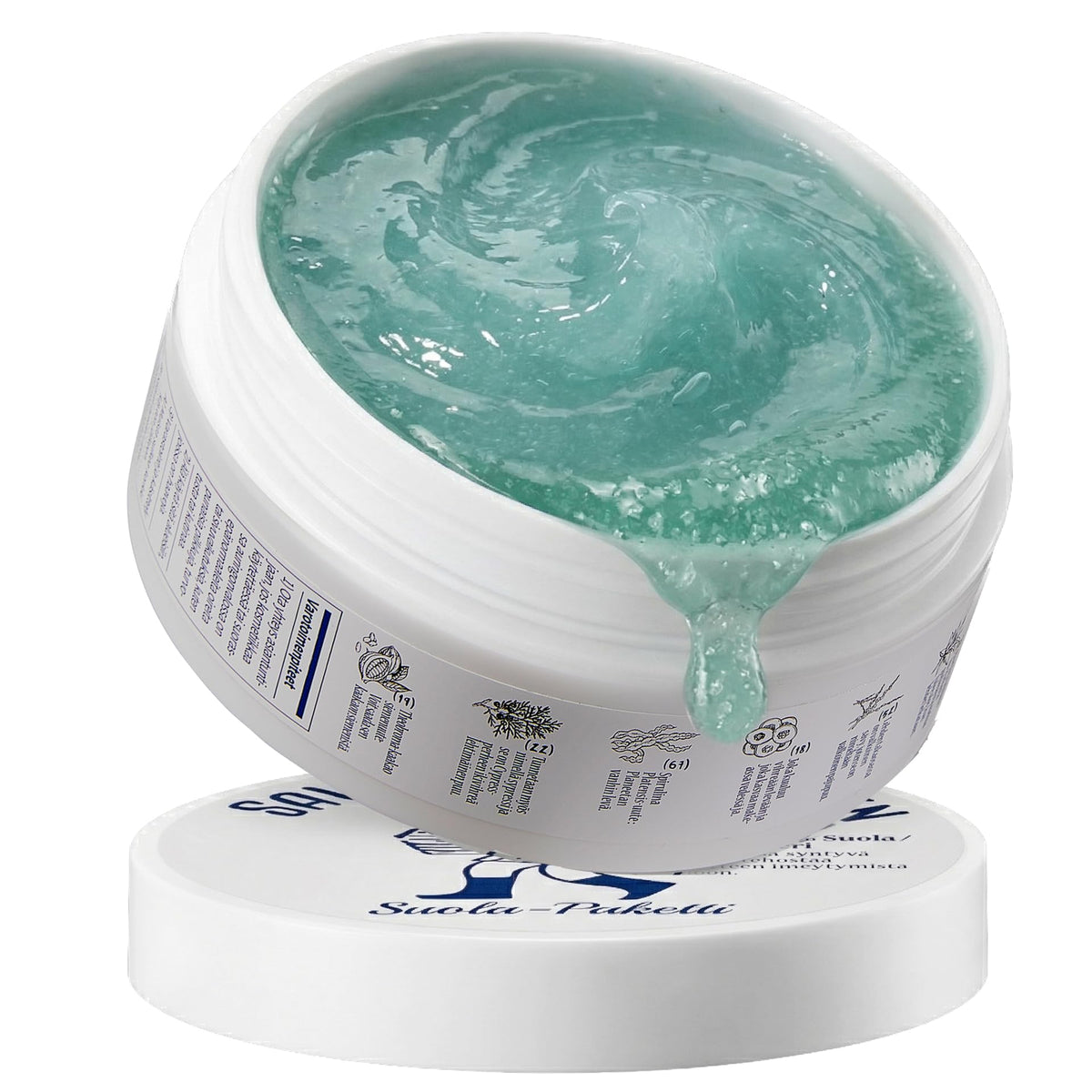 Torhop Saunan mask front view with self warming spa effect for home use.