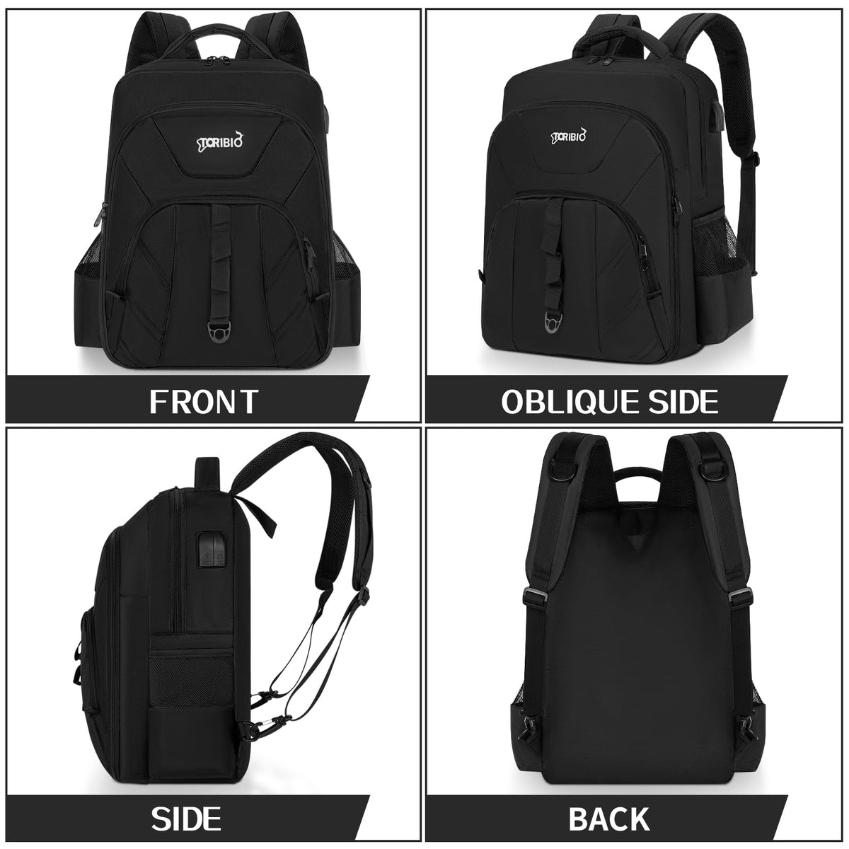 TORIBIO barber bag backpack travel-ready design for events and mobile shops.