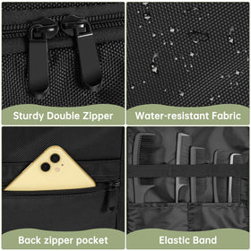 Toribio bag demonstrates full kit organization for clippers and sprays.