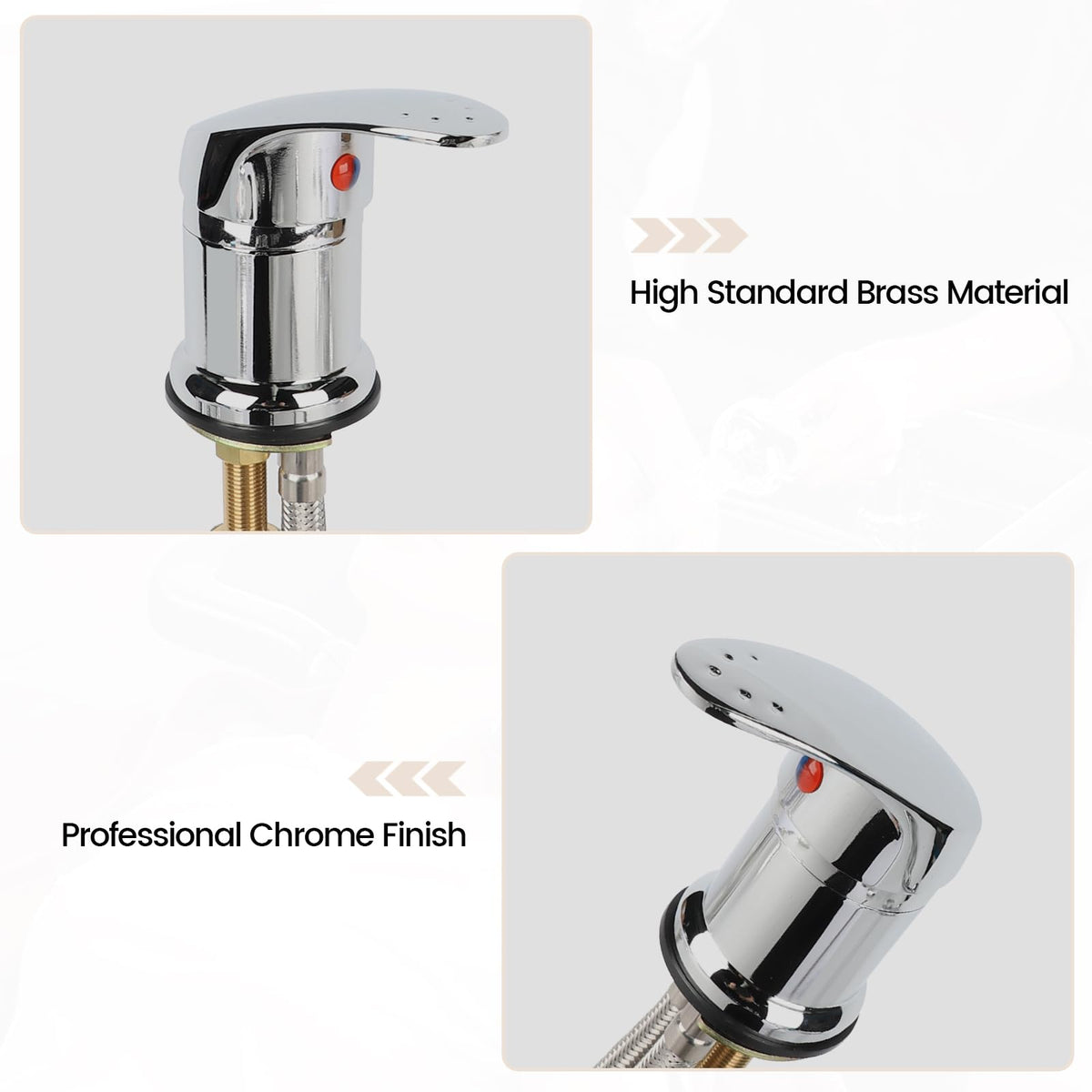 Toriexon brass salon faucet delivers sturdy, long-lasting daily performance