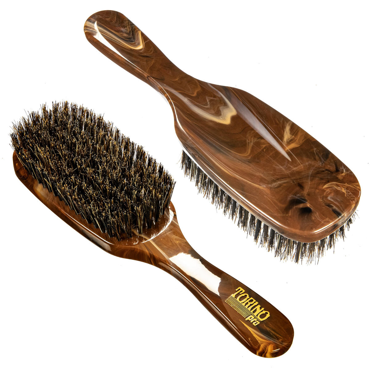 Torino Pro Wave Brush with extra-long bristles close-up for extended reach